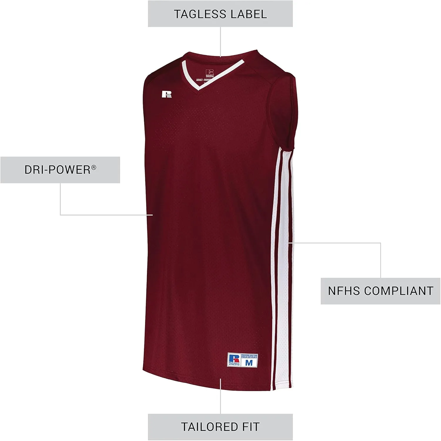 Russell Athletic Men's Legacy Basketball Jersey