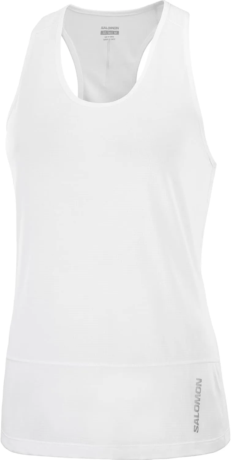 Salomon Women's Cross Run Sensifit Tank for Trail Running