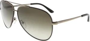 Salvatore Ferragamo Aviator Sunglasses SF131S 211 Brown 60mm 131