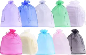 Sansam Extra Large Drawstring Organza Gift Bags, 20pcs 14.0''x20.0'' Mesh Bags with Drawstring for Wedding, Party Favors, Gift Storage, Sachets, Household Storage