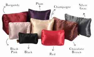 Satin Pillow Luxury Bag Shaper Compatible for the Designer Bag Birkin 25, 30, 35, and 40