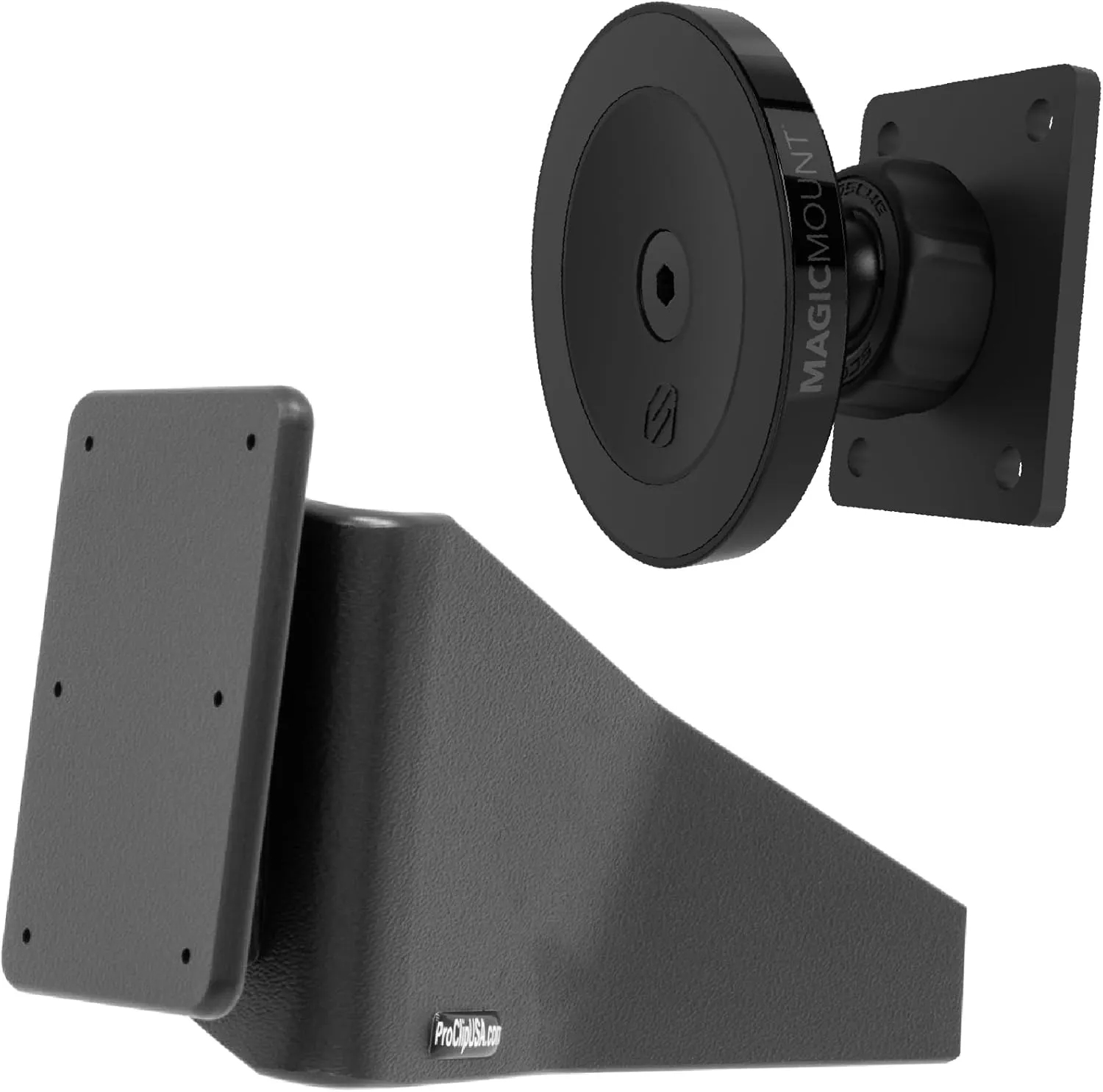 Scosche ProClip Center Dash Mount Compatible with 2011-2023 Dodge Charger with MagicMount™ Heavy Duty Magnetic Phone Mount Bundle Compatible with MagSafe