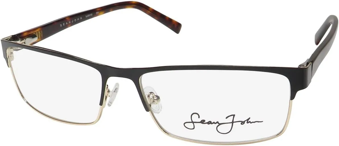 Sean John 5153 Eyeglass Frame/Glasses Premium Segment Stainless Steel Acetate