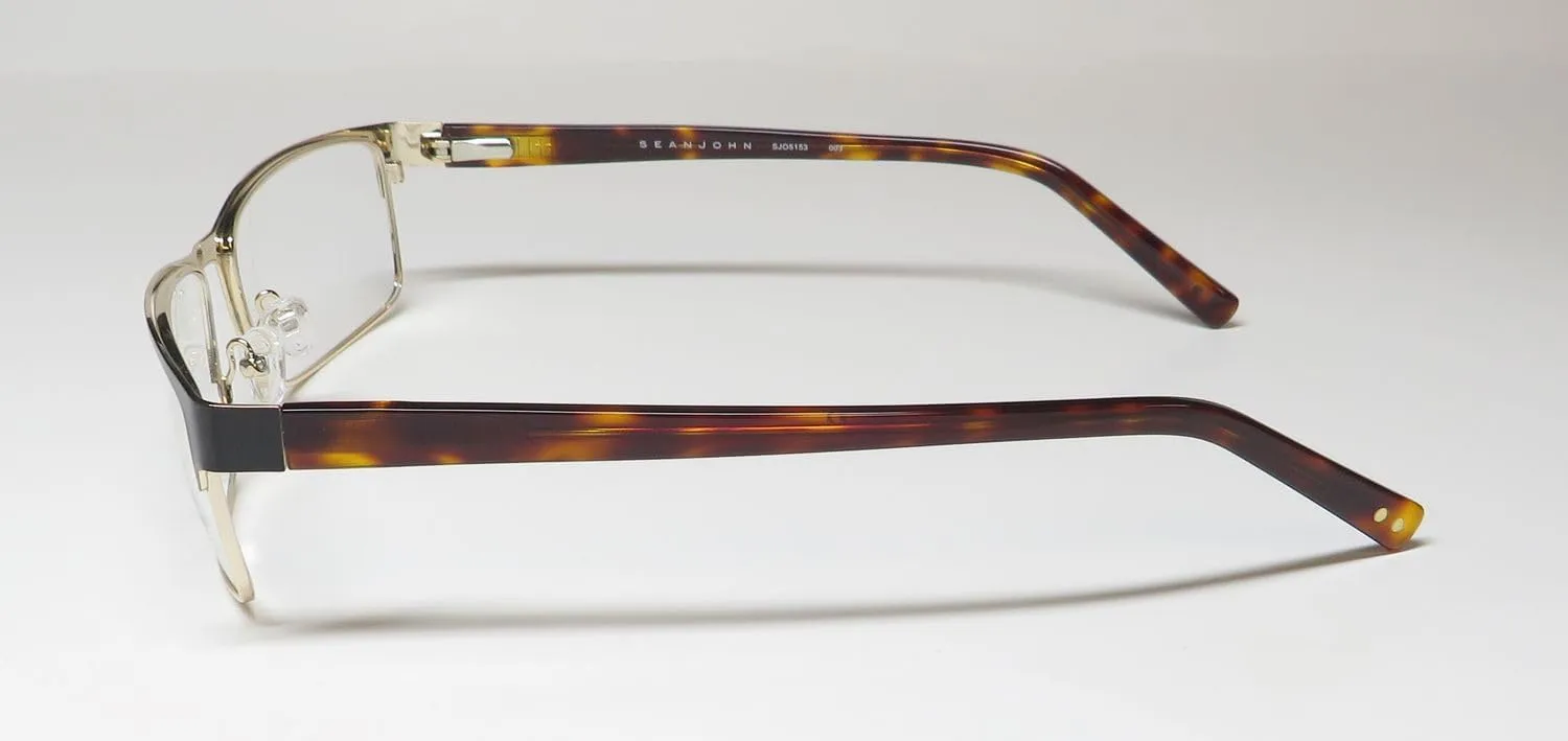 Sean John 5153 Eyeglass Frame/Glasses Premium Segment Stainless Steel Acetate