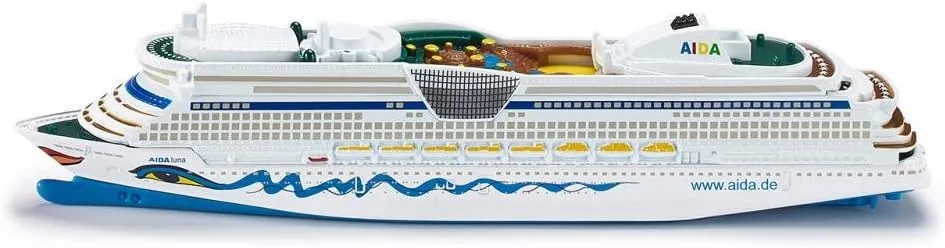 Siku 1720, AIDALuna Cruise Ship, 1:1400, Metal/Plastic, AIDA Design, Does not Float