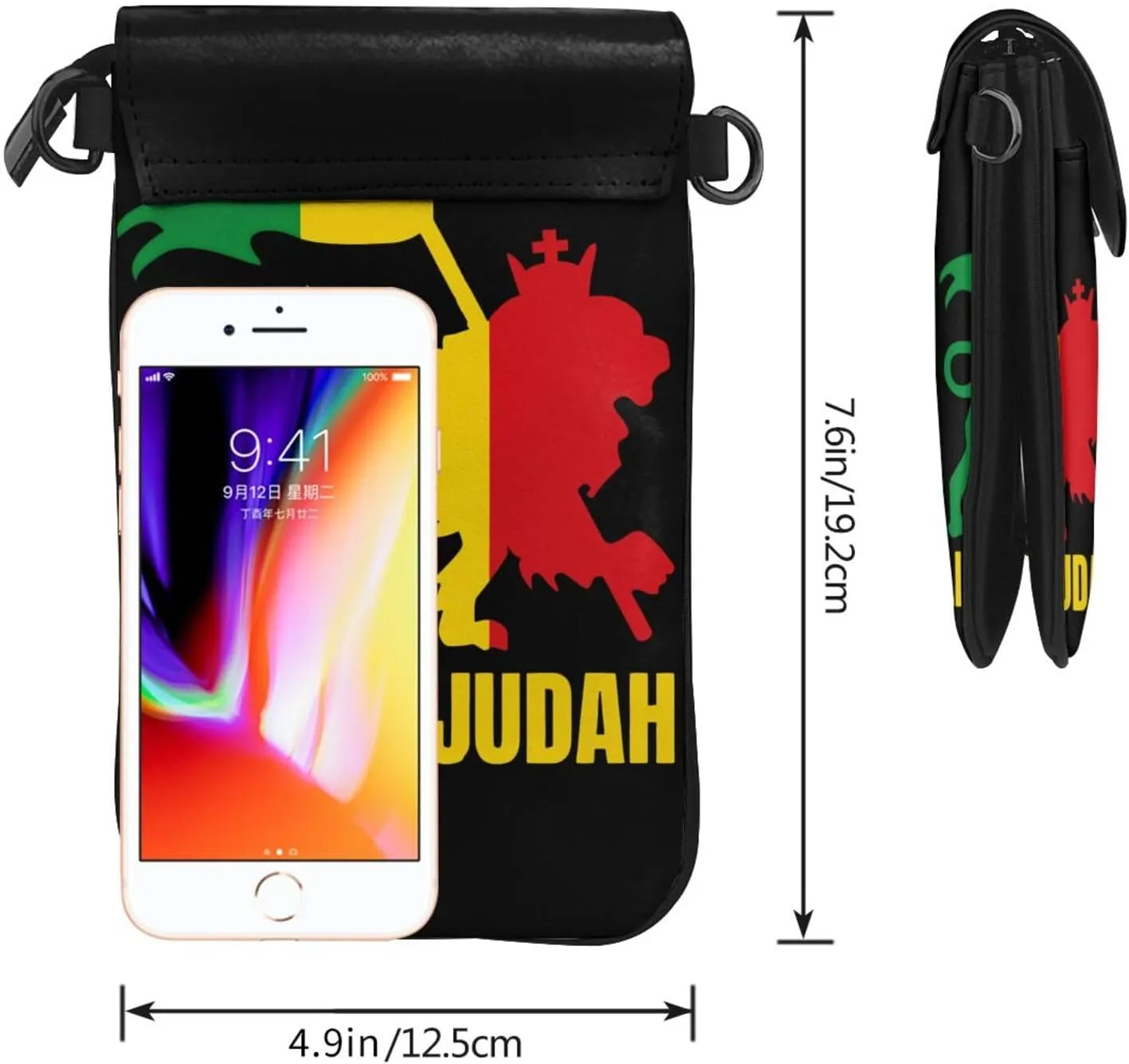 Small Cell Phone Purse Pu Leather Crossbody Cell Phone Bag Women Handbags With Shoulder Strap Holder Wallet Phones