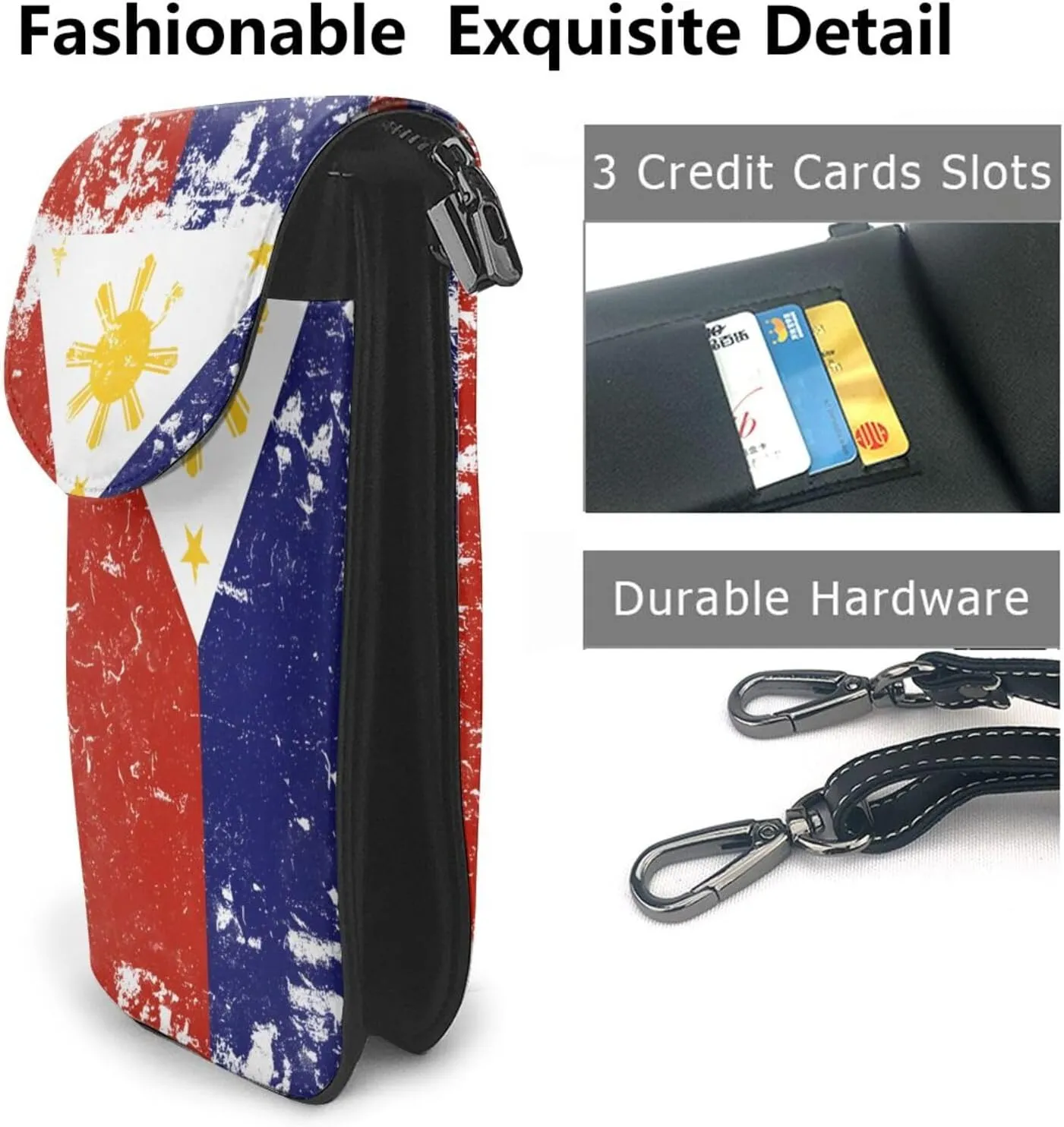 Small Cell Phone Purse Pu Leather Crossbody Cell Phone Bag Women Handbags With Shoulder Strap Holder Wallet Phones
