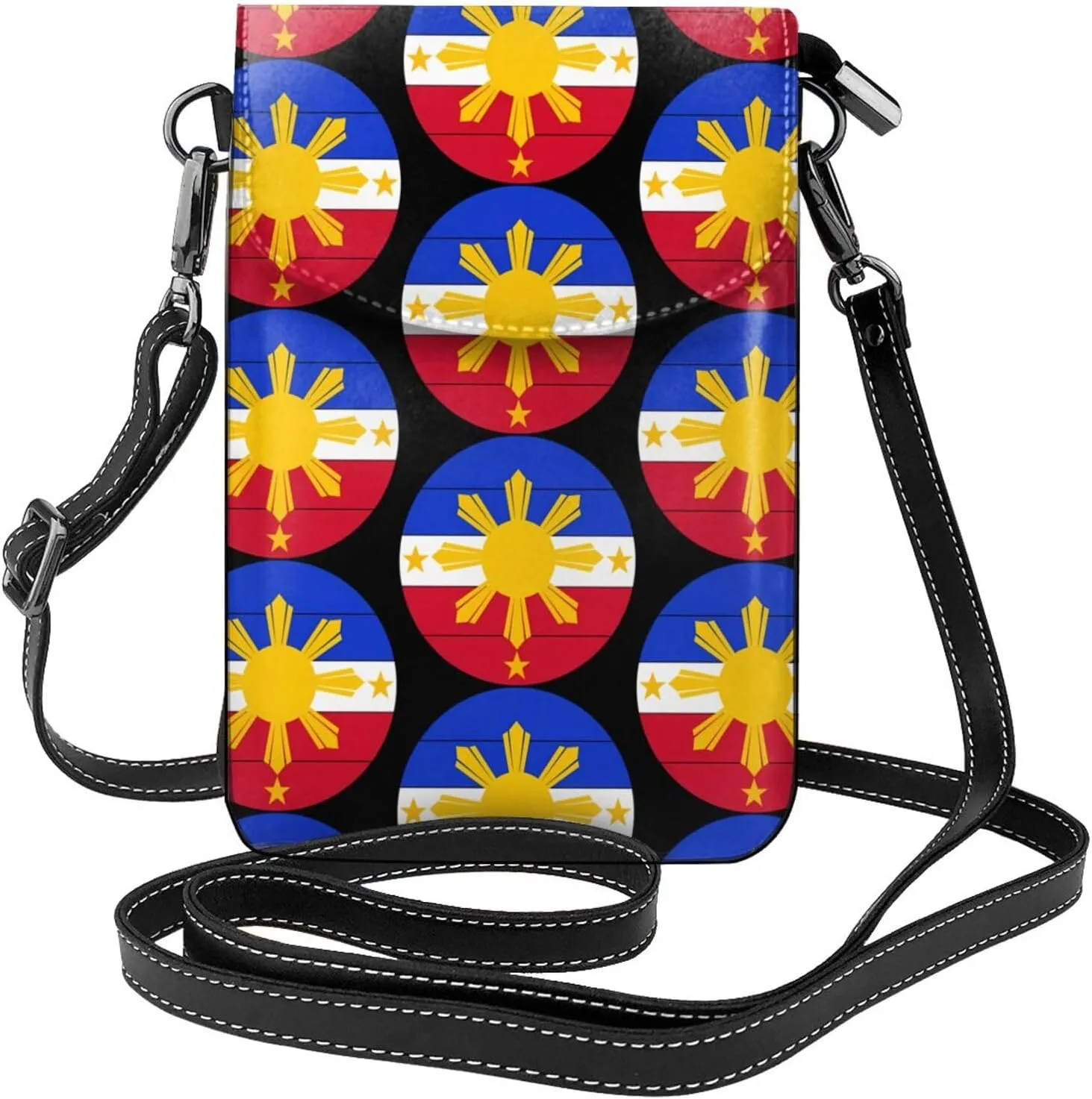 Small Cell Phone Purse Pu Leather Crossbody Cell Phone Bag Women Handbags With Shoulder Strap Holder Wallet Phones