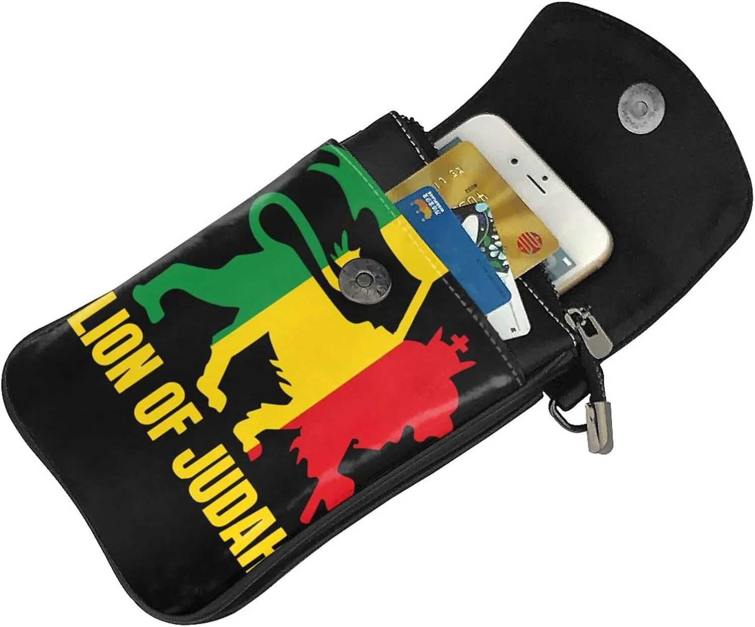 Small Cell Phone Purse Pu Leather Crossbody Cell Phone Bag Women Handbags With Shoulder Strap Holder Wallet Phones