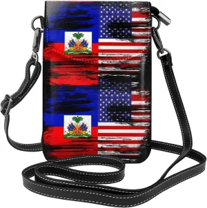Small Cell Phone Purse Pu Leather Crossbody Cell Phone Bag Women Handbags With Shoulder Strap Holder Wallet Phones