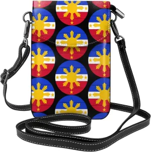 Small Cell Phone Purse Pu Leather Crossbody Cell Phone Bag Women Handbags With Shoulder Strap Holder Wallet Phones