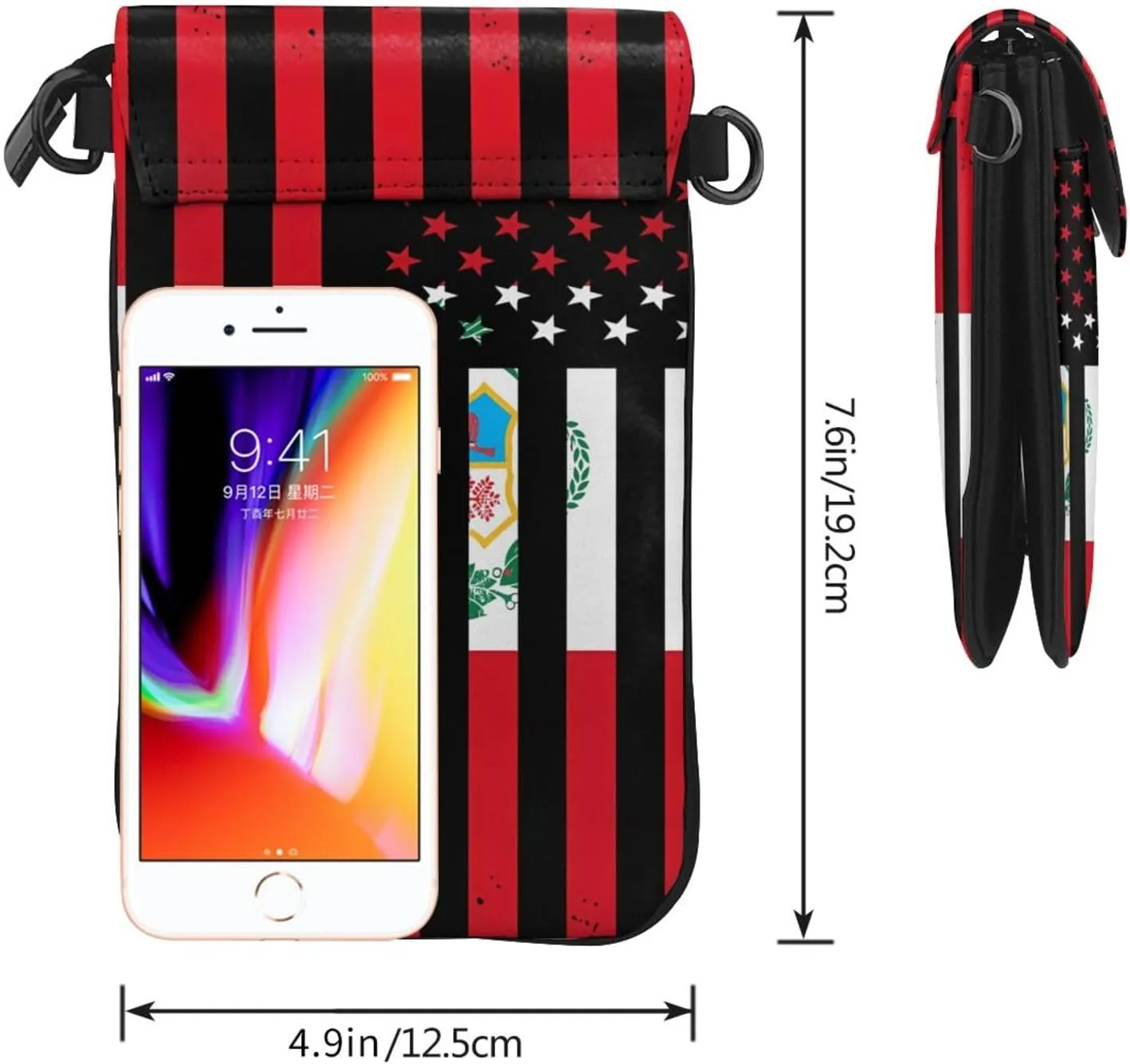 Small Cell Phone Purse Pu Leather Crossbody Cell Phone Bag Women Handbags With Shoulder Strap Holder Wallet Phones