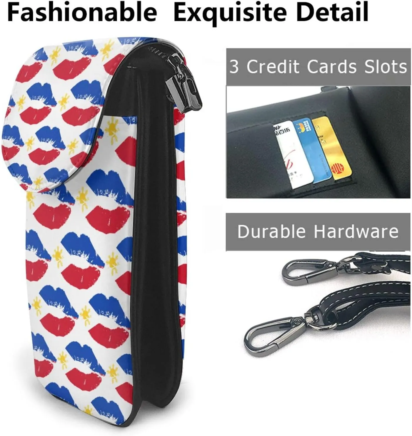 Small Cell Phone Purse Pu Leather Crossbody Cell Phone Bag Women Handbags With Shoulder Strap Holder Wallet Phones