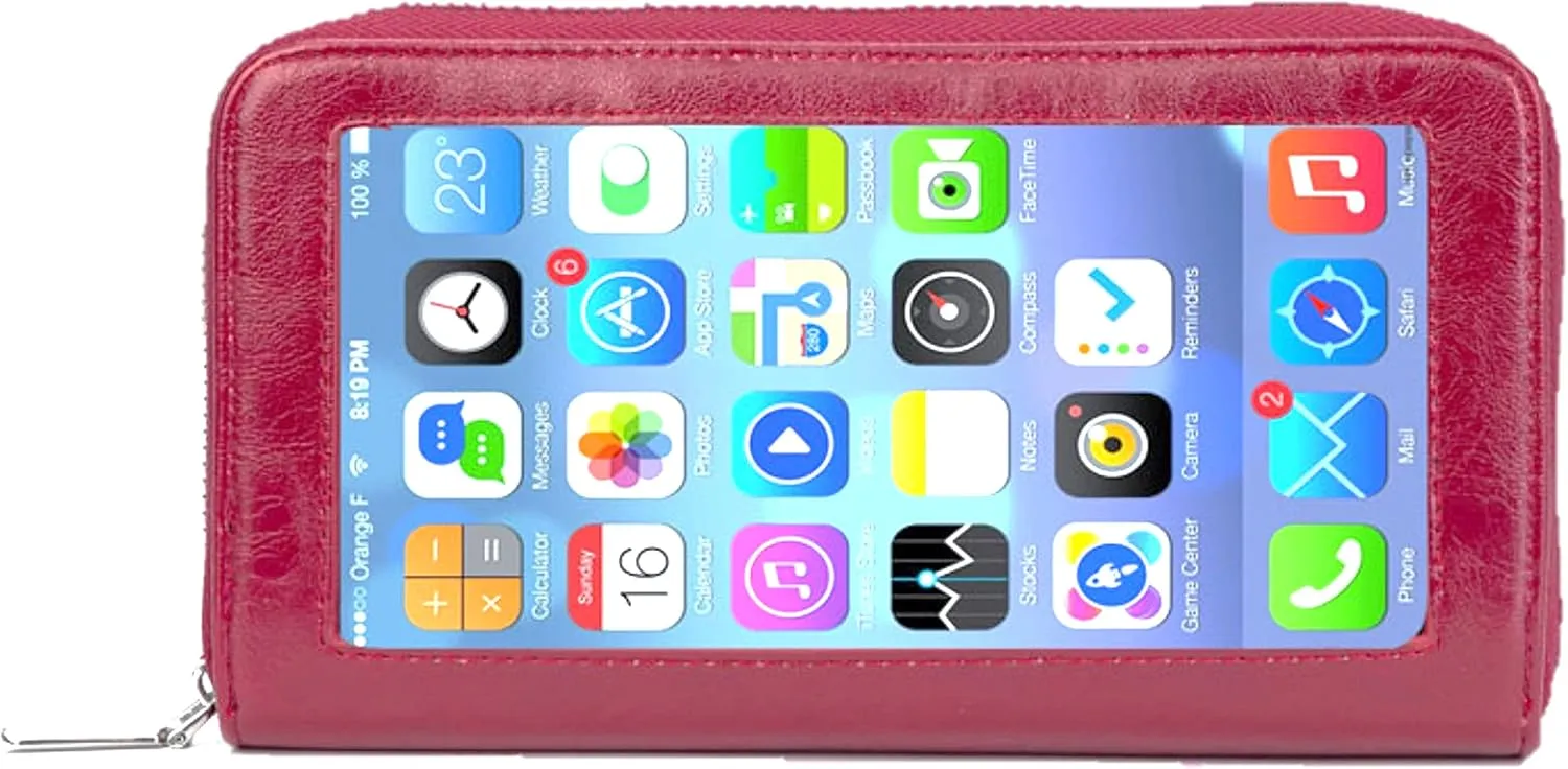 Small Crossbody Bag Touch Screen Phone Bag Shoulder Handbag Wallets Purse for Women & Girls