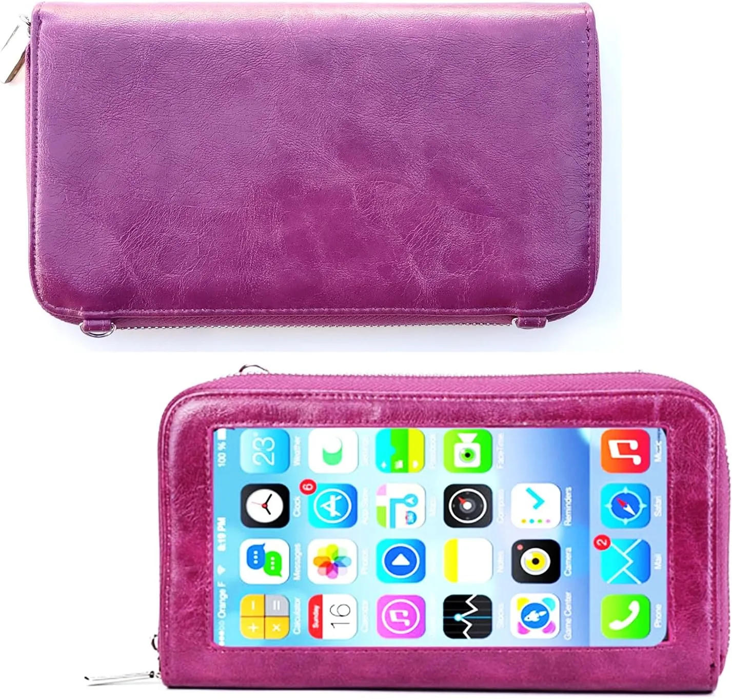 Small Crossbody Bag Touch Screen Phone Bag Shoulder Handbag Wallets Purse for Women & Girls