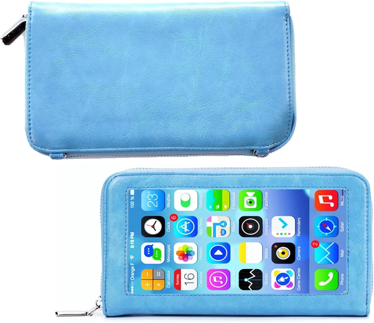Small Crossbody Bag Touch Screen Phone Bag Shoulder Handbag Wallets Purse for Women & Girls