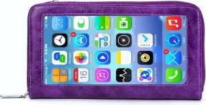 Small Crossbody Bag Touch Screen Phone Bag Shoulder Handbag Wallets Purse for Women & Girls