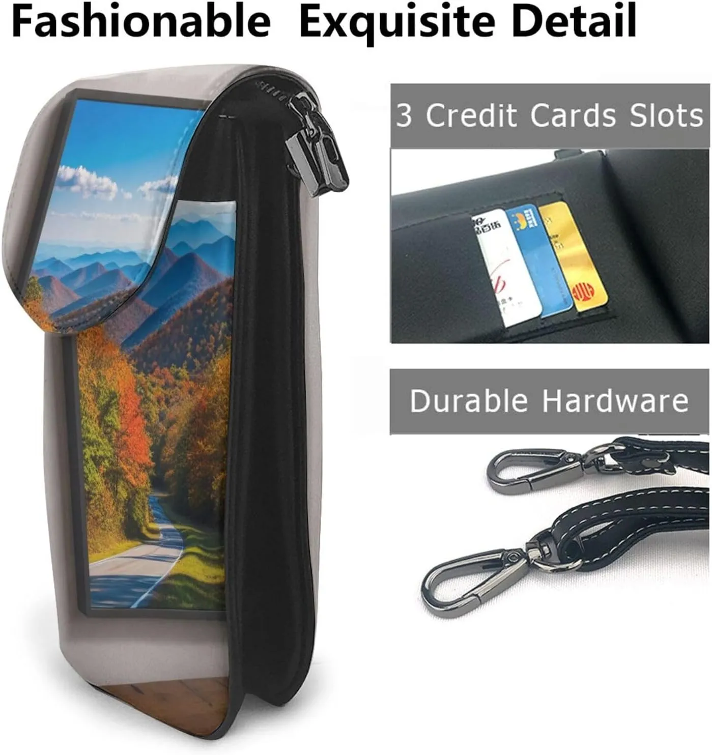 Small Crossbody Bags for Women,Leather Shoulder Bag for Cell Phone Purse with Strap and Camo Printed
