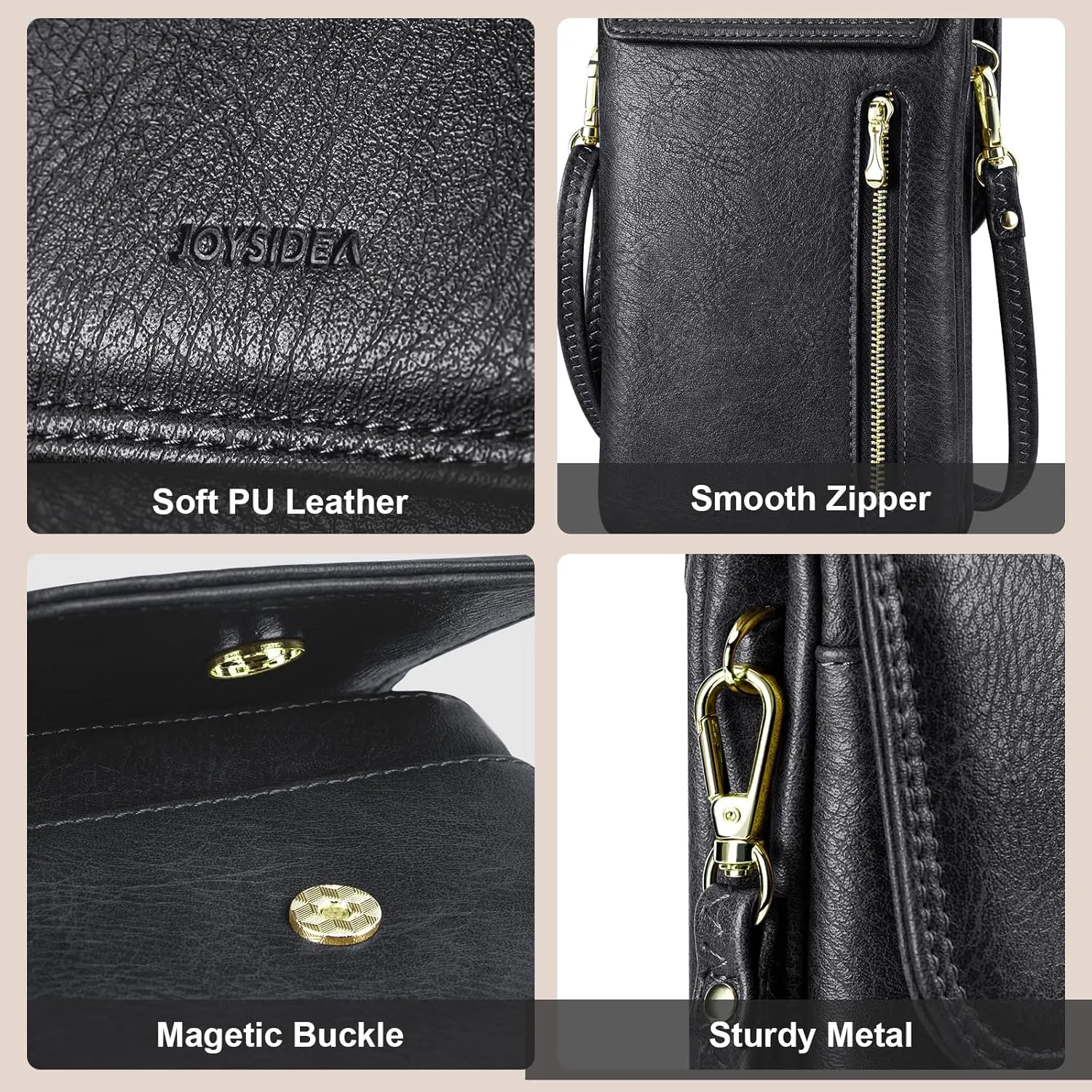 Small Crossbody Cell Phone Purse for Women, Shoulder Phone Bag Wallet Pouch