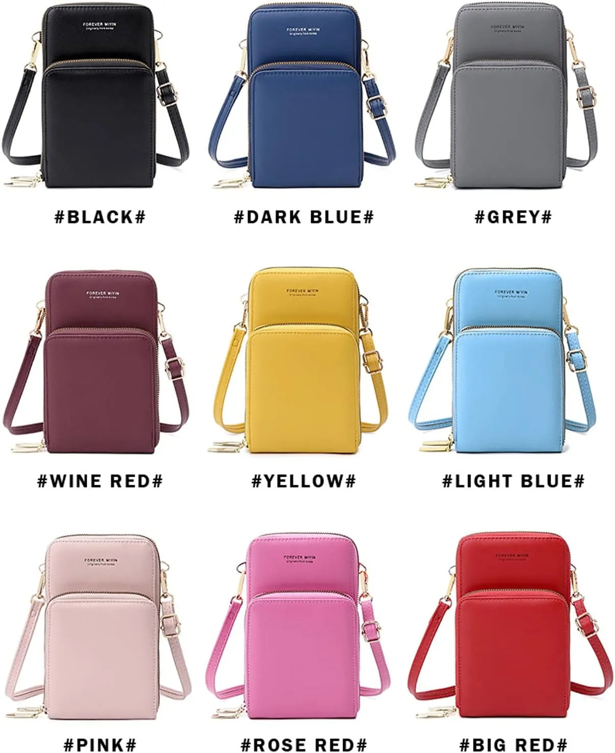 Small Crossbody Phone Bag Shoulder Bag Card holder Wallets Purse for Women & Girls