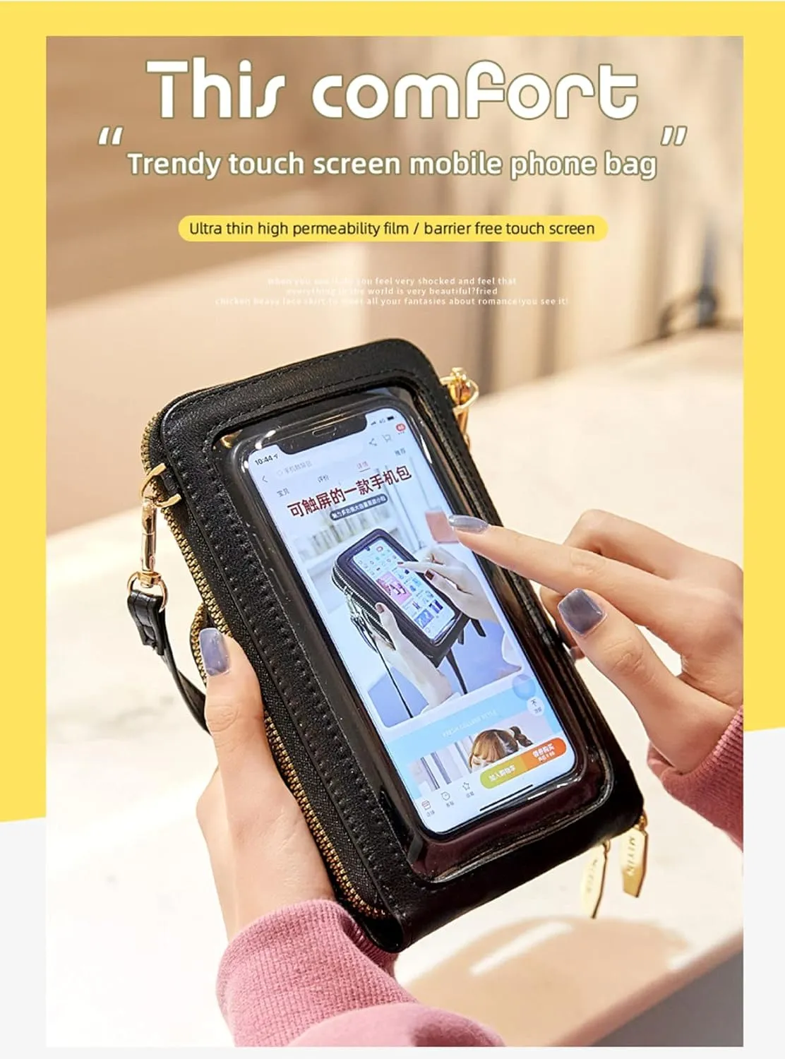 Small Crossbody Phone Bag Shoulder Bag Card holder Wallets Purse for Women & Girls