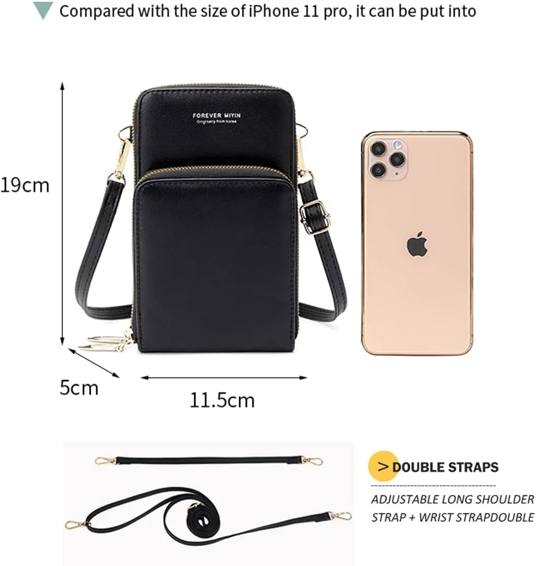 Small Crossbody Phone Bag Shoulder Bag Card holder Wallets Purse for Women & Girls