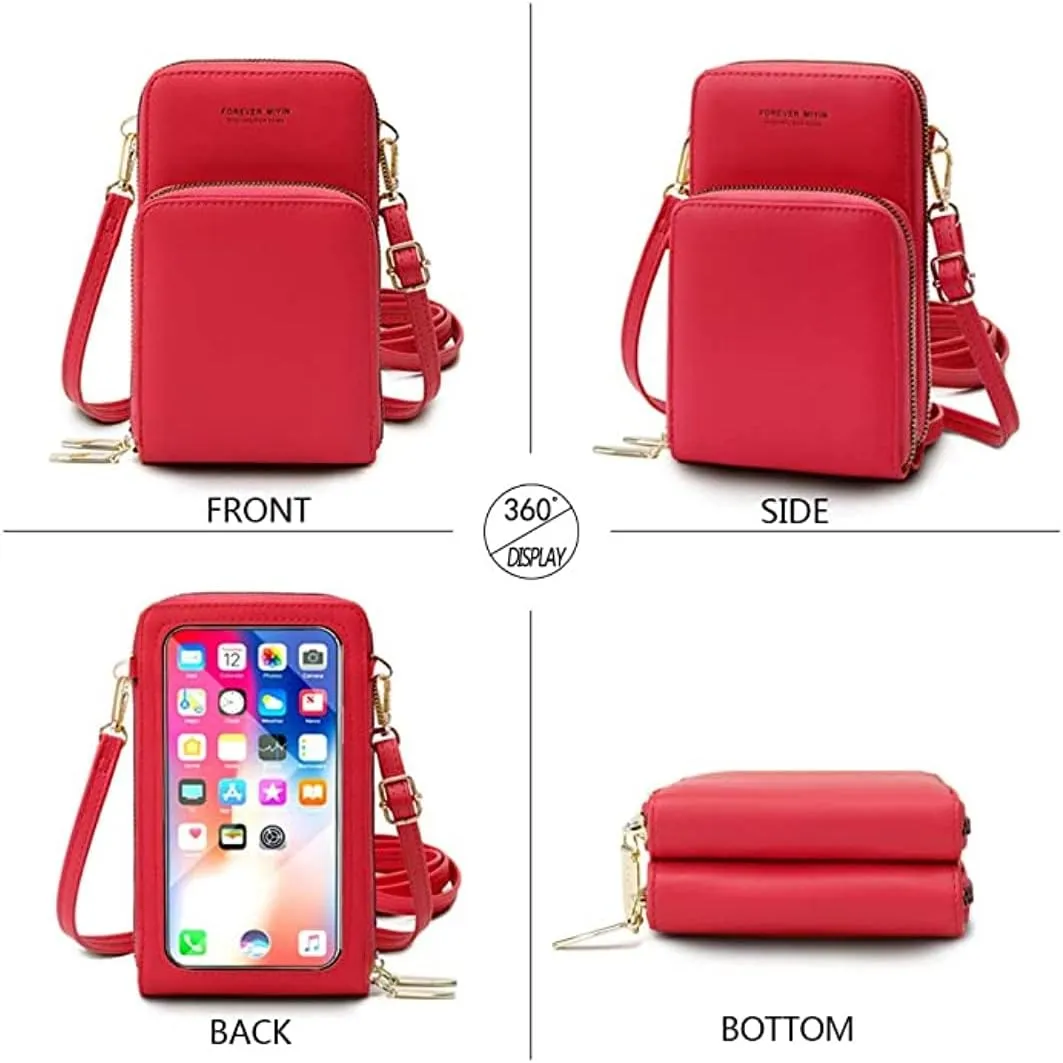 Small Crossbody Phone Bag Shoulder Bag Card holder Wallets Purse for Women & Girls