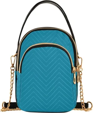 Small Phone Purse Crossbody Cell Phone Purse Phone Wallet Bag with Zipper Pockets Shoulder Strap Handle for Women Daisy