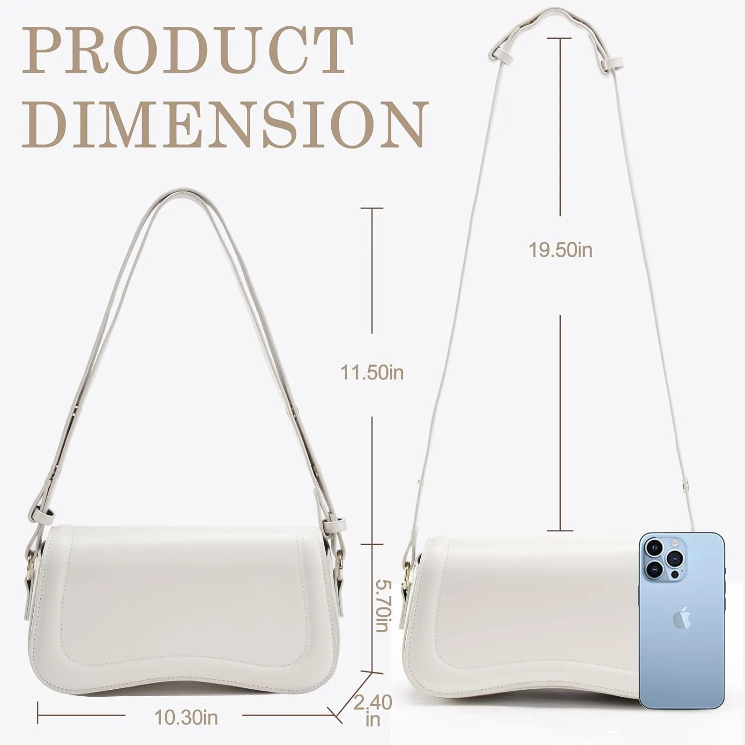 Small Shoulder Bag for women,Crossbody Purses,Leather Tote Handbag Clutch Hobo Purse,with Zipper Closure for Women