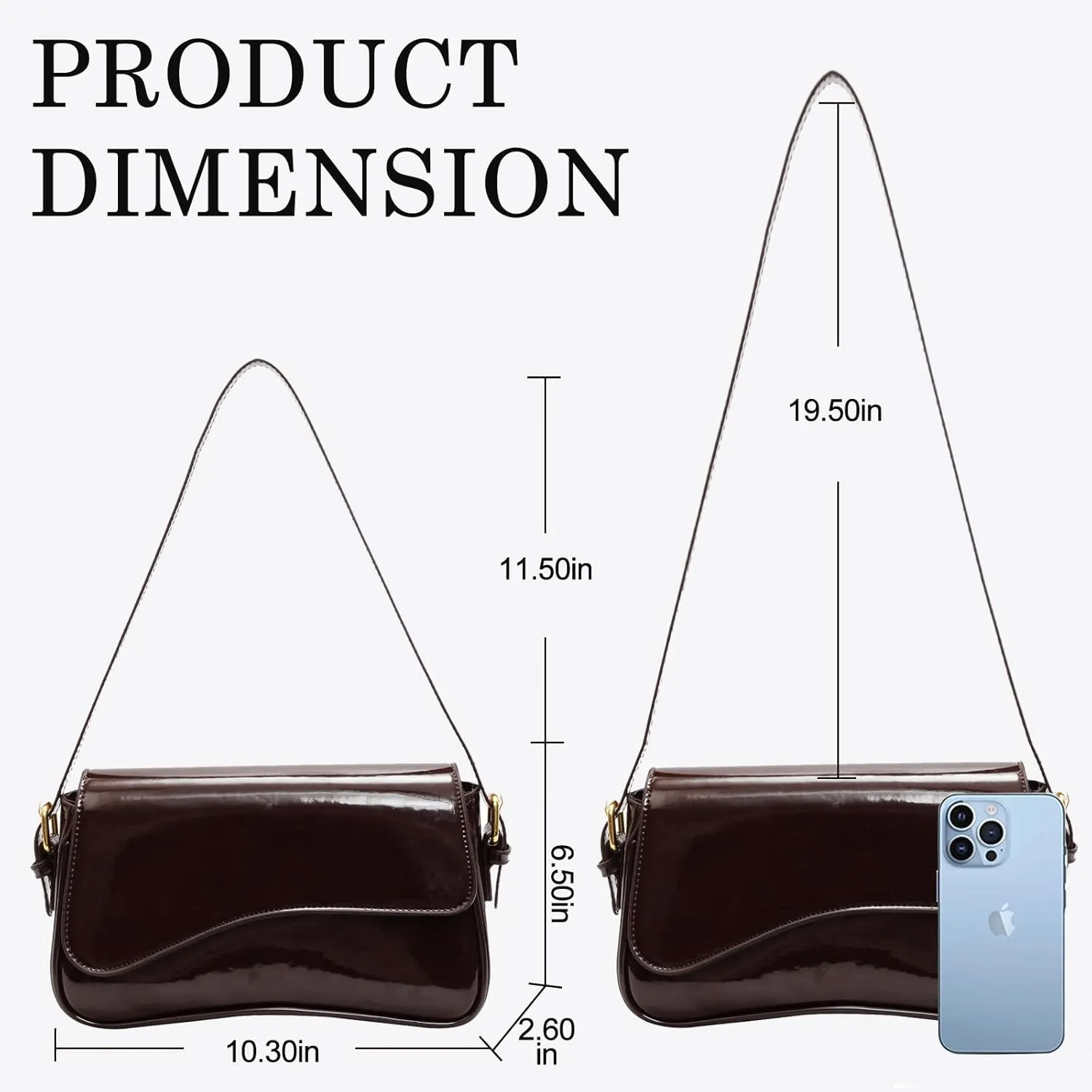 Small Shoulder Bag for women,Crossbody Purses,Leather Tote Handbag Clutch Hobo Purse,with Zipper Closure for Women