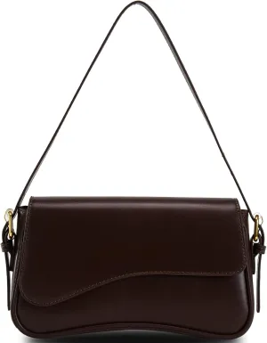 Small Shoulder Bags,Crossbody Purses for Women Vegan Leather Handbag Clutch Hobo Purse with 2 Removable Straps