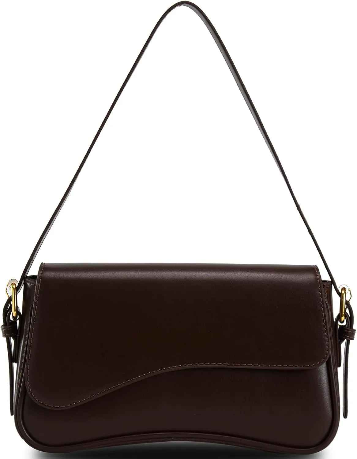 Small Shoulder Bags,Crossbody Purses for Women Vegan Leather Handbag Clutch Hobo Purse with 2 Removable Straps