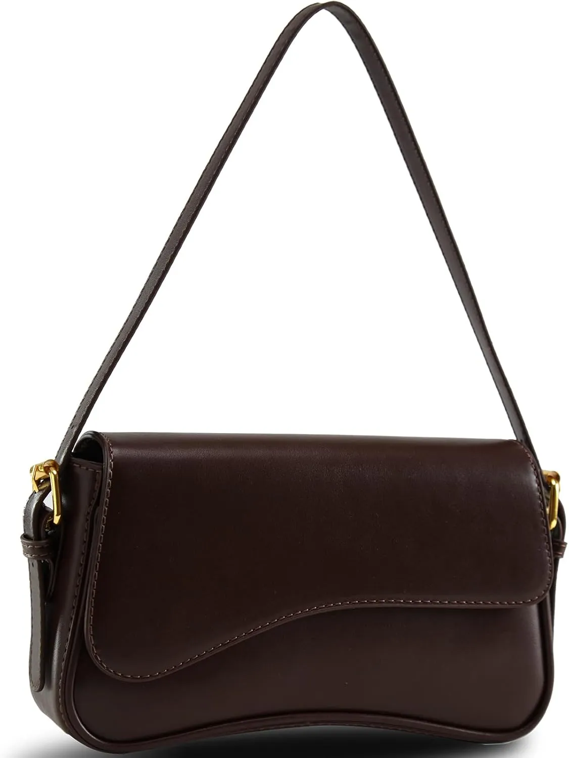 Small Shoulder Bags,Crossbody Purses for Women Vegan Leather Handbag Clutch Hobo Purse with 2 Removable Straps