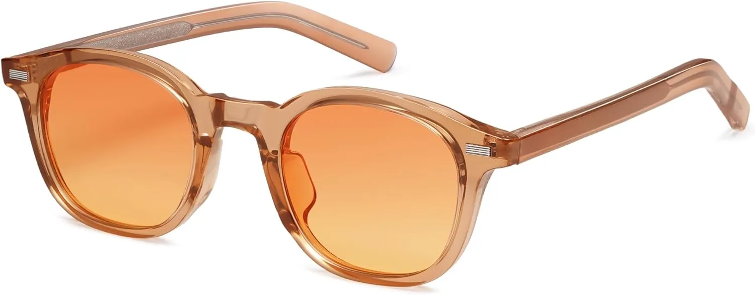 SOJOS Retro Square Sunglasses for Women Men Vintage Shades UV Protection Sunnies SJ2316