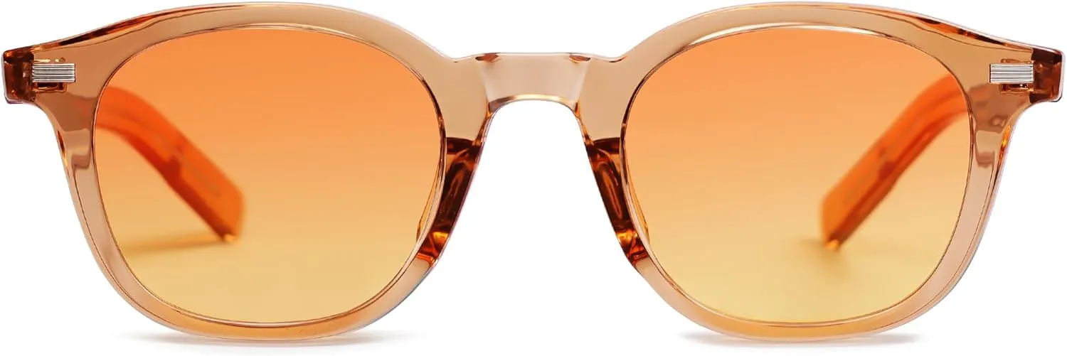 SOJOS Retro Square Sunglasses for Women Men Vintage Shades UV Protection Sunnies SJ2316