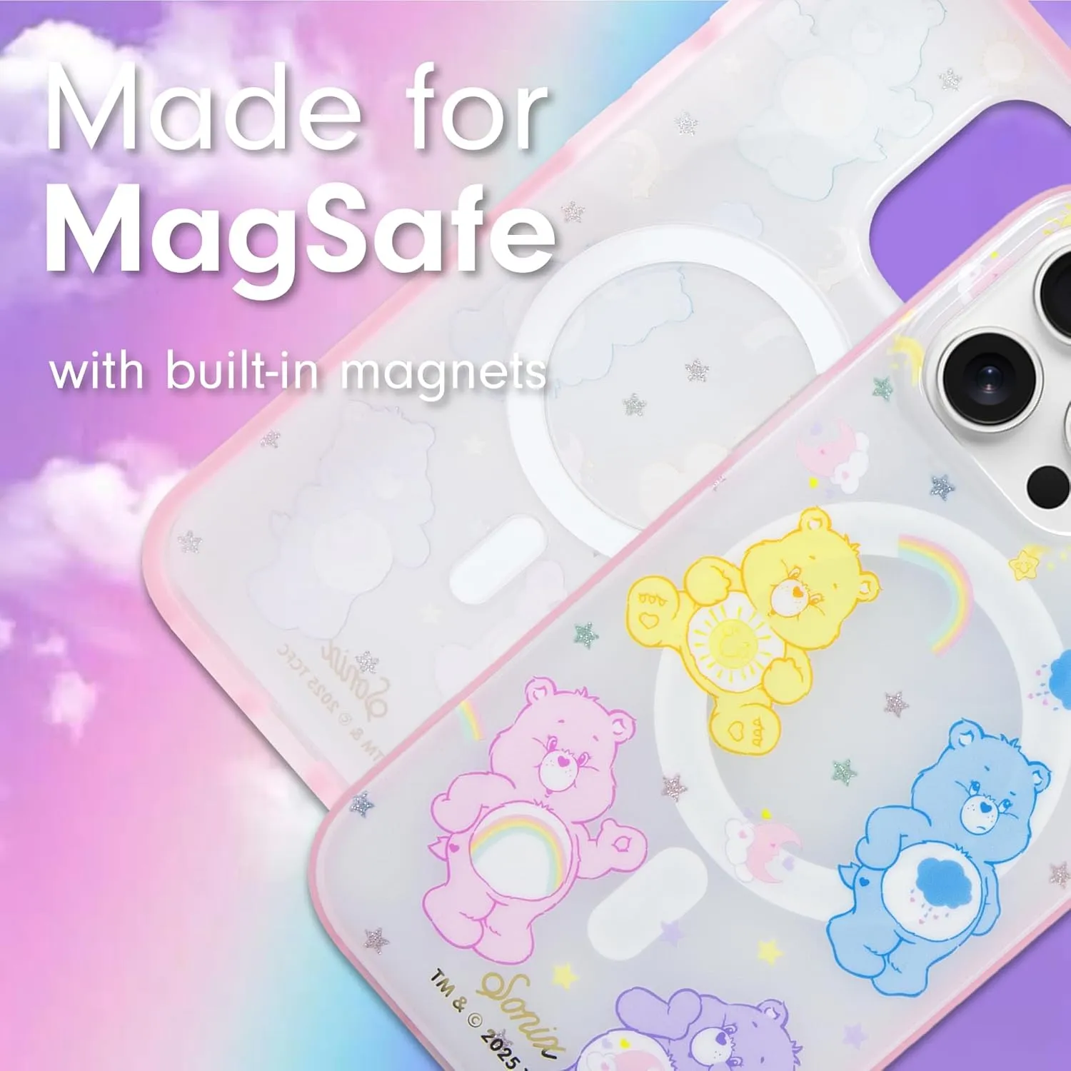 Sonix Phone Cases for iPhone 14 Pro | Compatible with MagSafe | 10ft Drop Tested | Care Bears Pastel