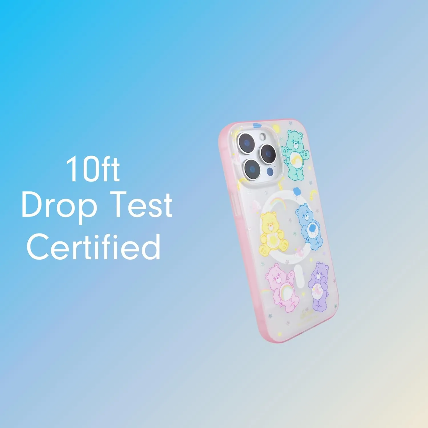 Sonix Phone Cases for iPhone 14 Pro | Compatible with MagSafe | 10ft Drop Tested | Care Bears Pastel