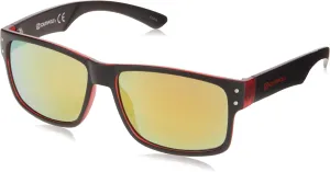 Southpole Retro Slim Metal Rectangular Sunglasses for Men