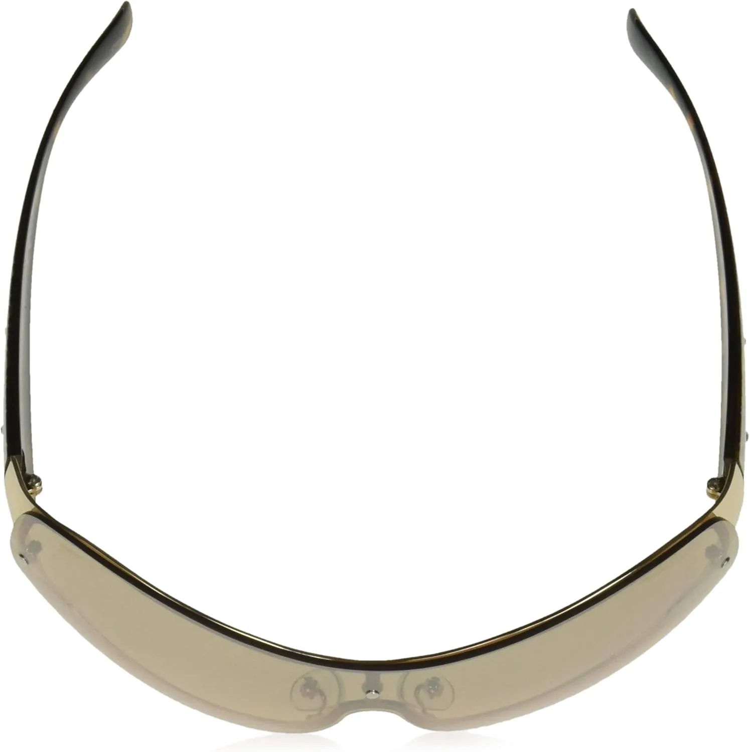 Southpole Women's 1024sp Metal Shield Uv400 Protective Rectangular Sunglasses. Cool Gifts for Her, 138 Mm