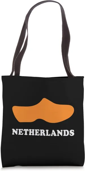 Souvenirs From Netherlands Wooden Clogs Dutch Souvenir Tote Bag