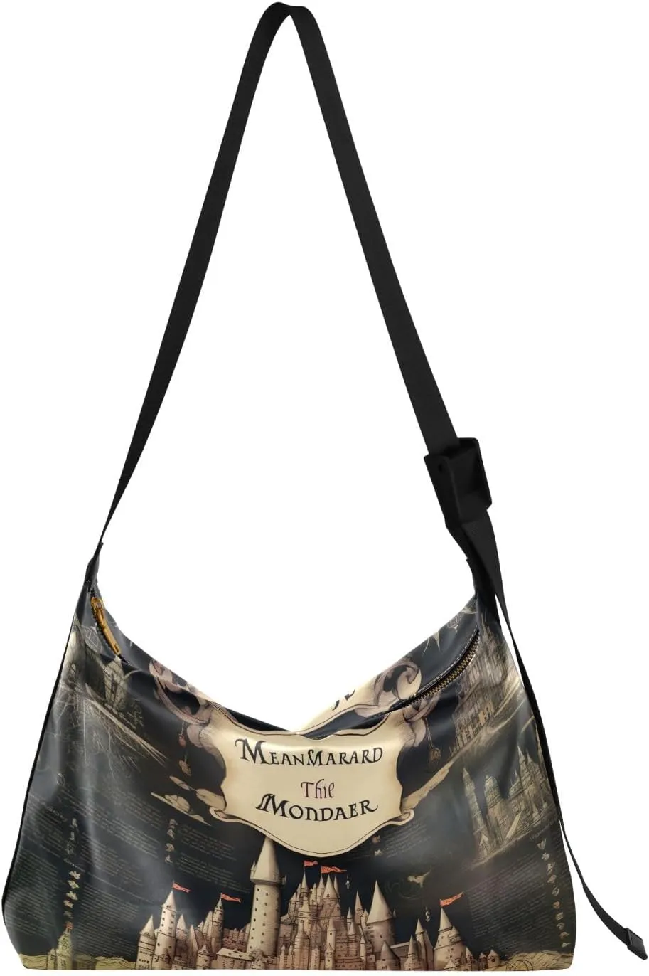 Space Large Leather Crossbody Bag, Shoulder Sling Bag for Men, Cross Body Leather Shoulder Bag