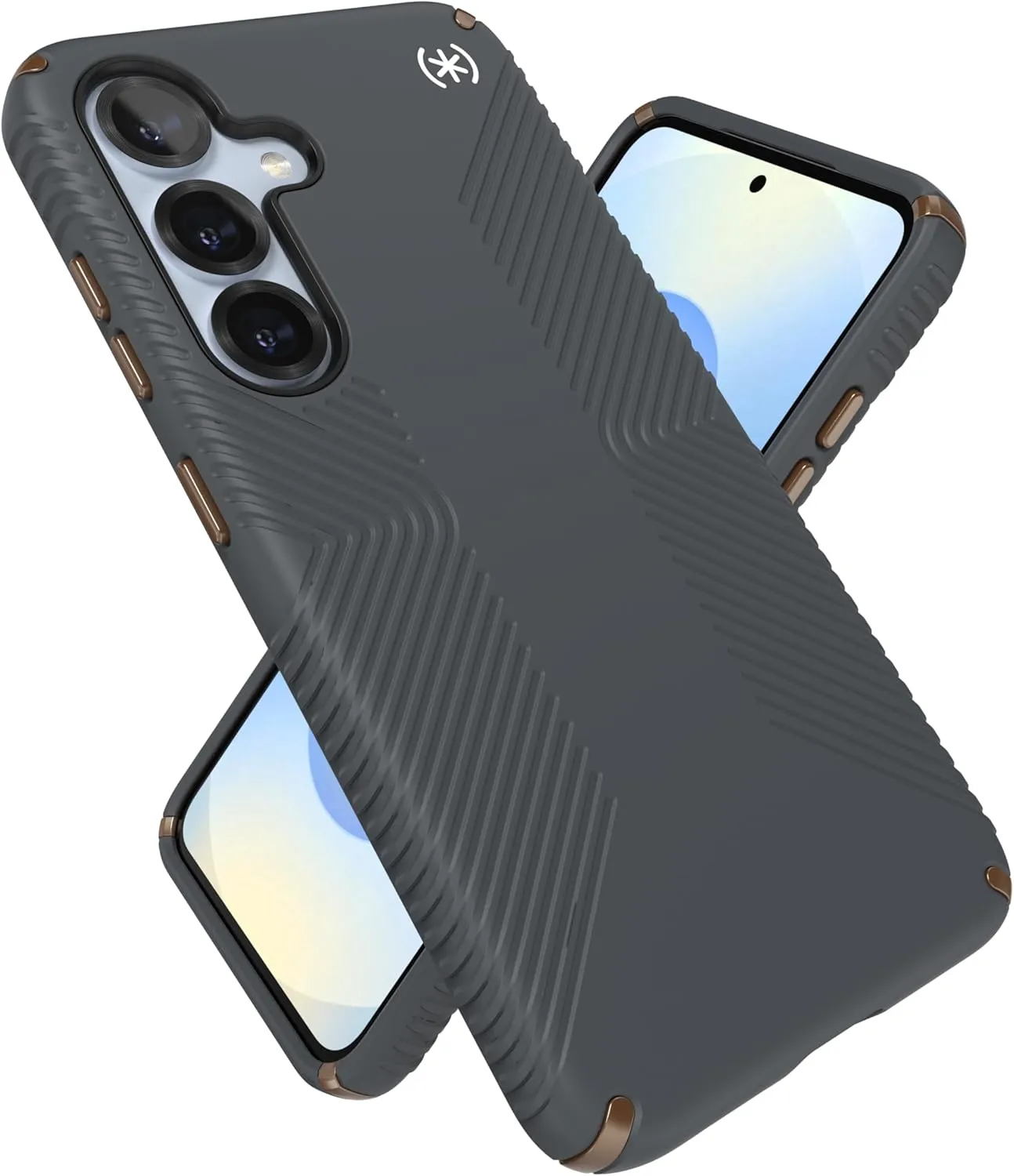 Speck Samsung Galaxy S25 Case - Magnet Case, 13-Foot Drop Protection, No-Slip Grips - Samsung S25 Case Magsafe - Raised Bezel and Enhanced Buttons - Presidio 2 Grip