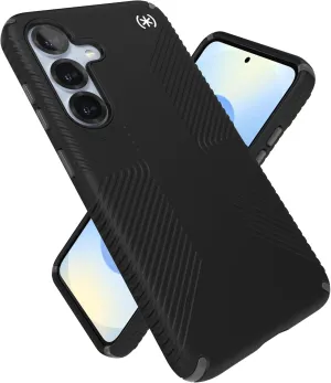 Speck Samsung Galaxy S25 Case - Magnet Case, 13-Foot Drop Protection, No-Slip Grips - Samsung S25 Case Magsafe - Raised Bezel and Enhanced Buttons - Presidio 2 Grip