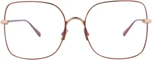 Square-Frame Metal Optical Frames