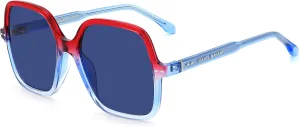 Square Sunglasses IM0077GS K1GKU Red-Blue Gradient 56mm