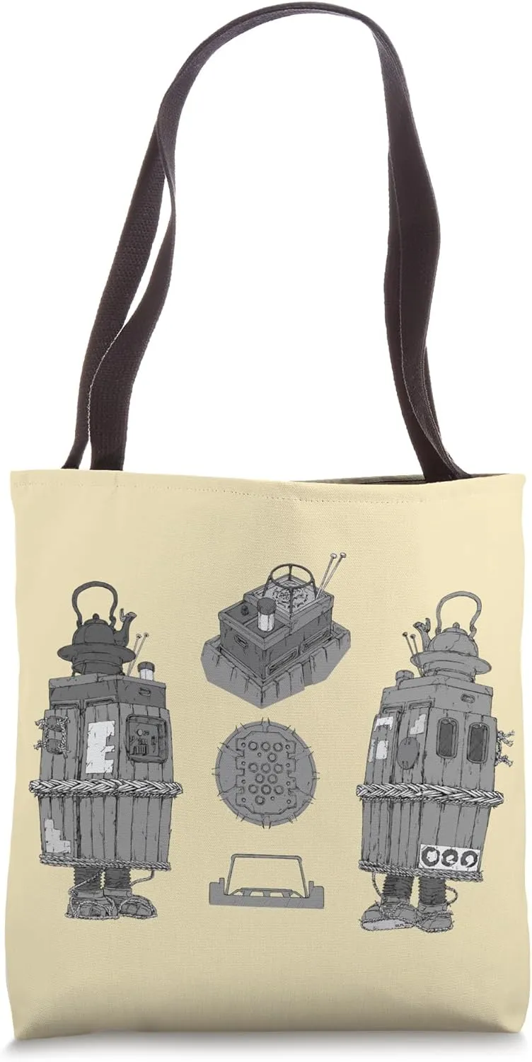 Star Wars: Visions Japan The Duel Tea House GNK Power Droid Tote Bag