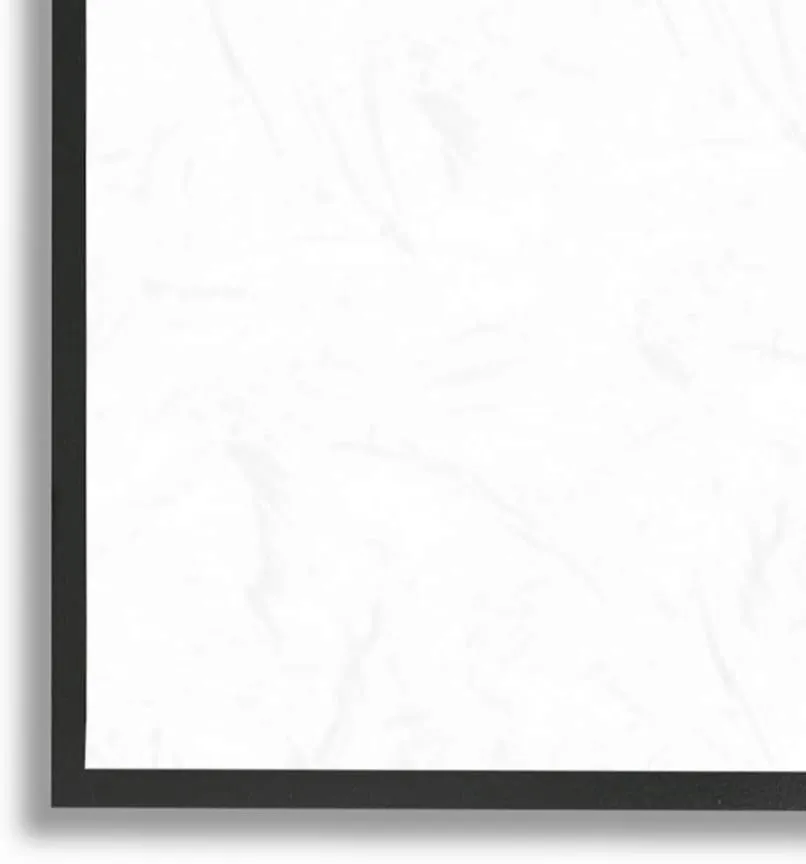 Stupell Industries Black Glam Purse Chic Modern Bookstack, Designed by Amanda Greenwood Framed Wall Art, 24 x 30