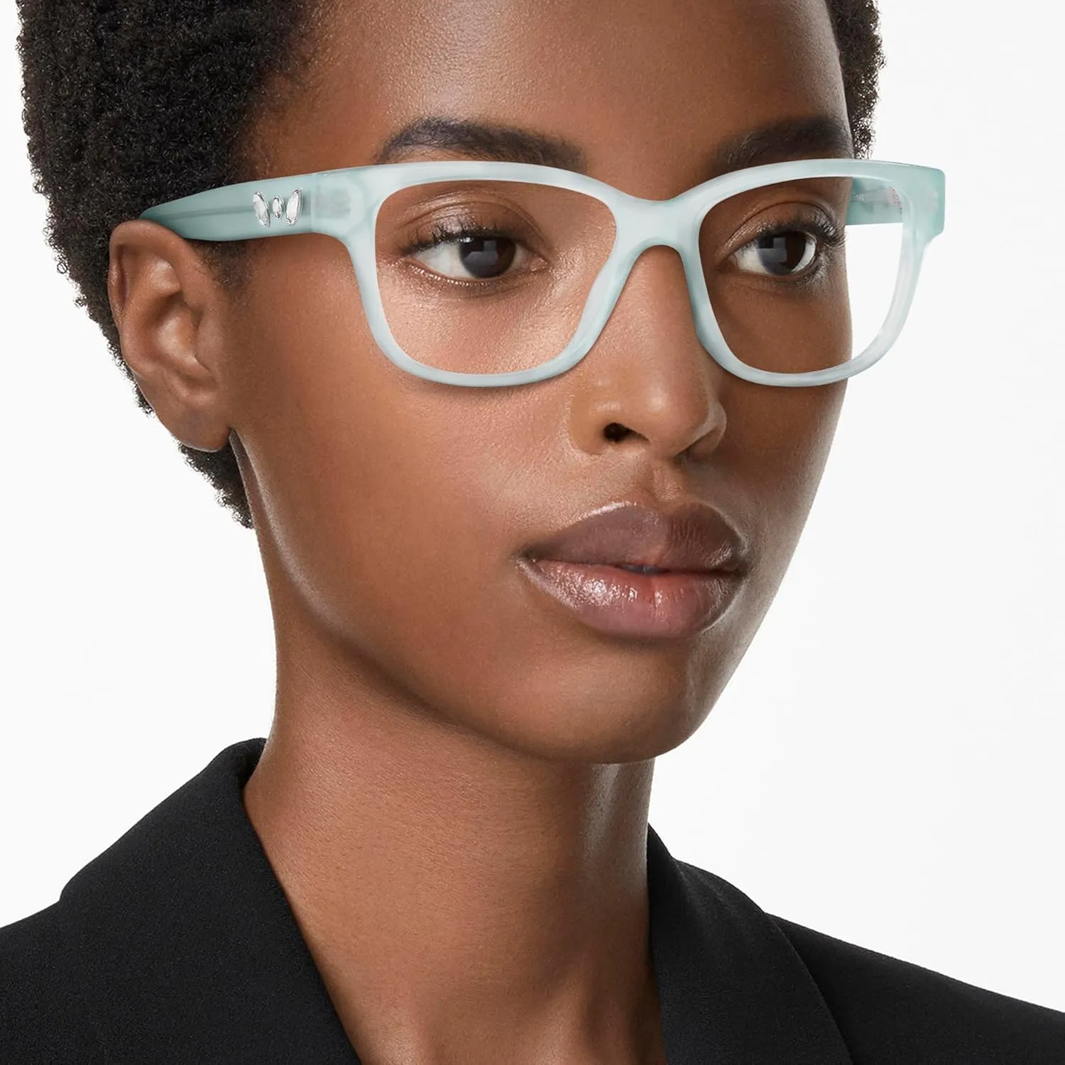 Swarovski Women's Sk2007 Square Prescription Eyewear Frames