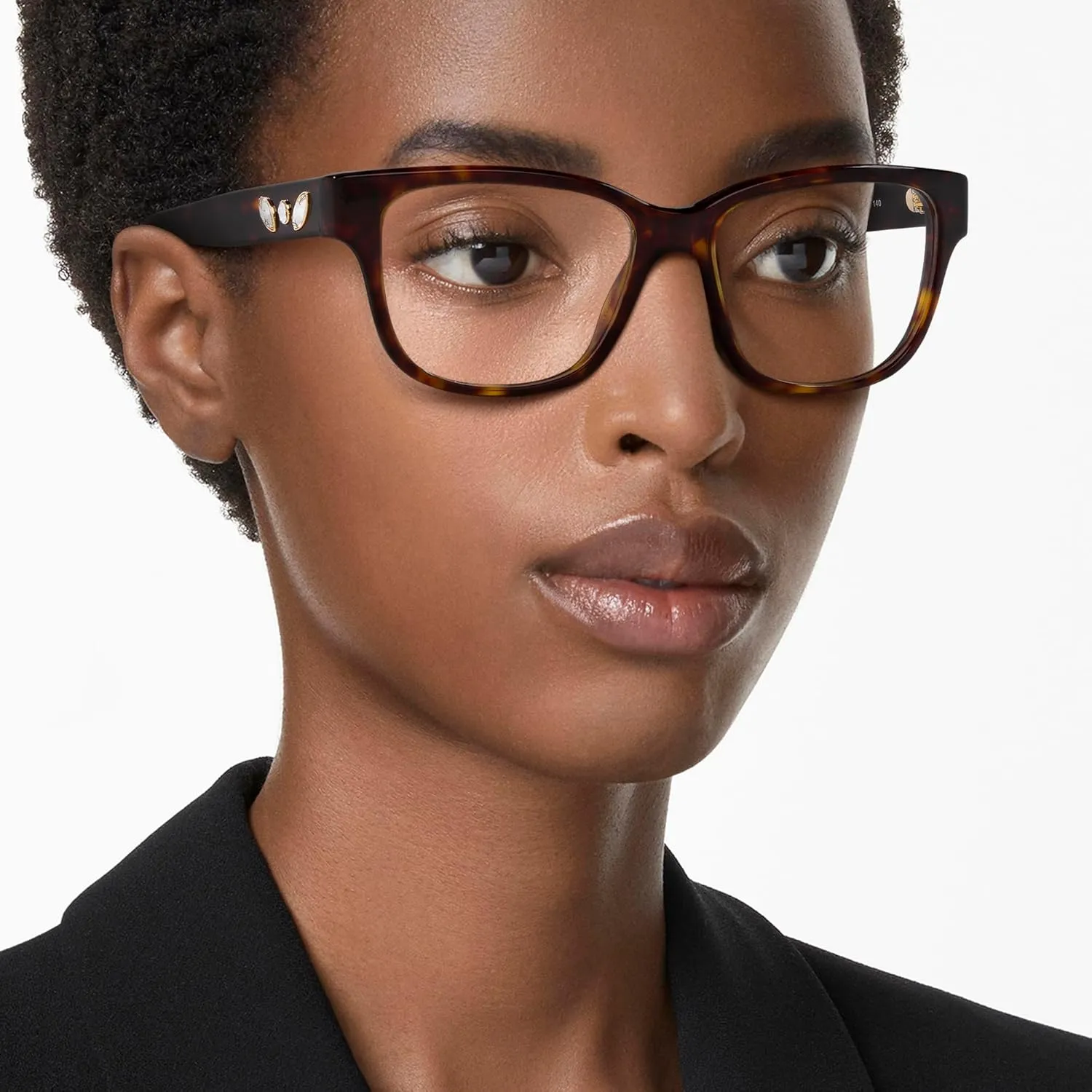 Swarovski Women's Sk2007 Square Prescription Eyewear Frames