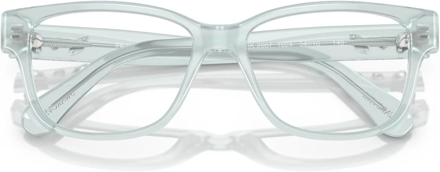 Swarovski Women's Sk2007 Square Prescription Eyewear Frames